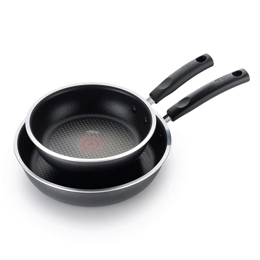 T-Fal 8 & 10 Signature & Fry Pan 2 Piece Set