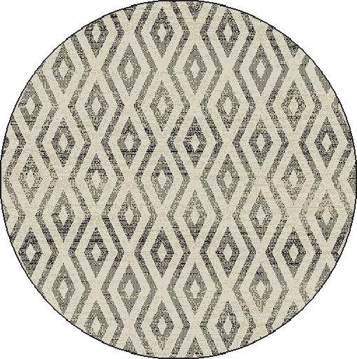 Carpet Indy Wool Jute - 135x135cm.