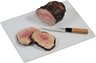 Kesper Safety Glass Cutting Board 40cm x 30cm Transparent
