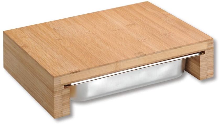 Kesper Bamboo Chopping Board with Crumb Tray