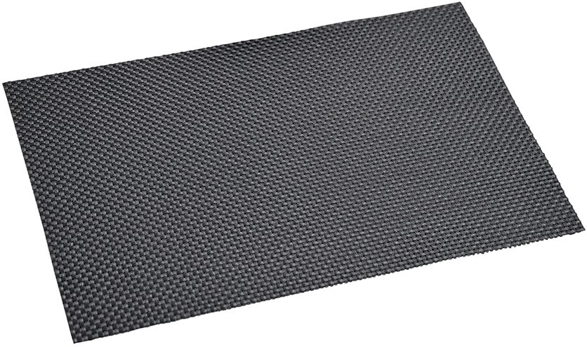 Kesper Plastic Woven Placemat Black