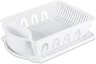 Sterilite Dish Rack 2 Piece Set White Large