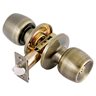 TOLEDO Knobset Malaga Entry Antique Brass