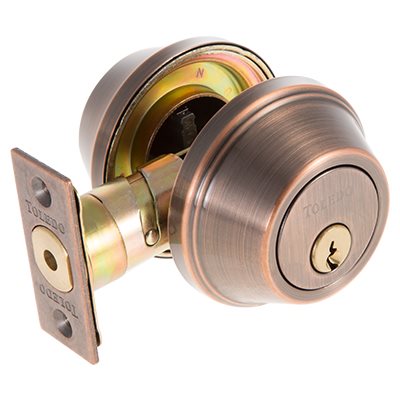 TOLEDO Deadbolt V1801-US11 - Single Lock Tubular System