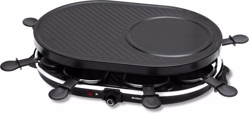 Inventum Gourmet & Raclette GR802 - 8 Person.