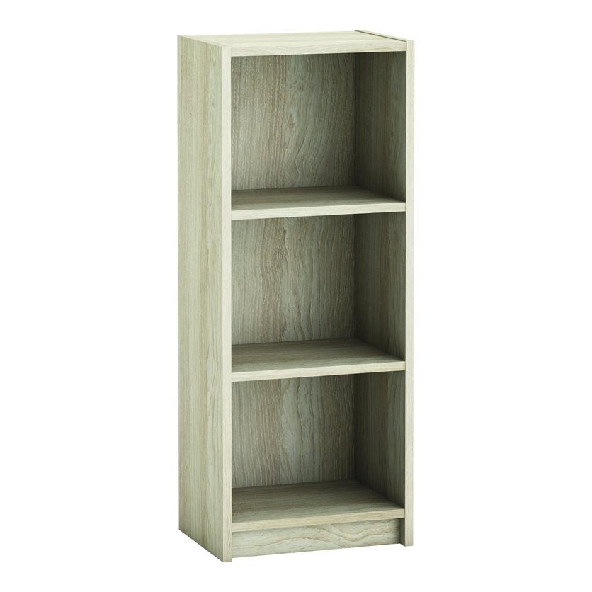 Optima 2-Shelf Bookcase - Oak 40CM