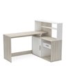 Brice L-Shaped Desk with Door and Drawer
