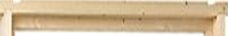 Short Top Seike (Cedrorana) Door Frame, 1100x85x65mm.