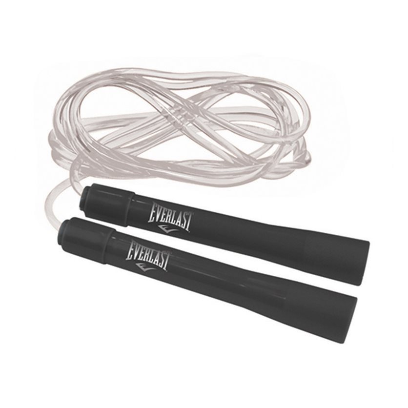 Jumping rope - PVC with soft texture and thin cable.