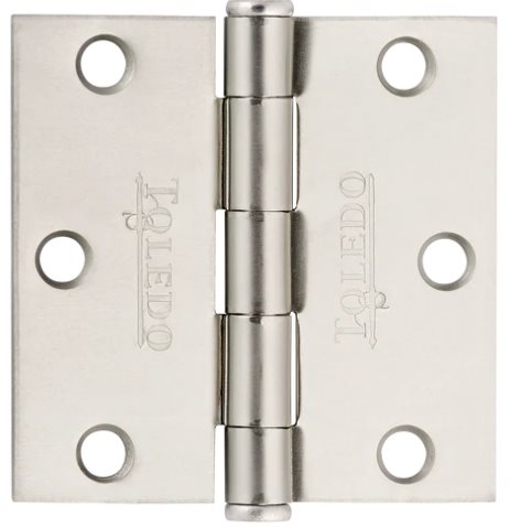 Zinc Plated Hinges - 4 Inch