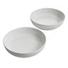 GH 2 pc 8.5 x 2 H Dinner Bowl Set - White - Fine Ceramic