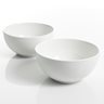 GH 2 pc 7 x 3.25 H Bistro Bowl Set - White - Fine Ceramic