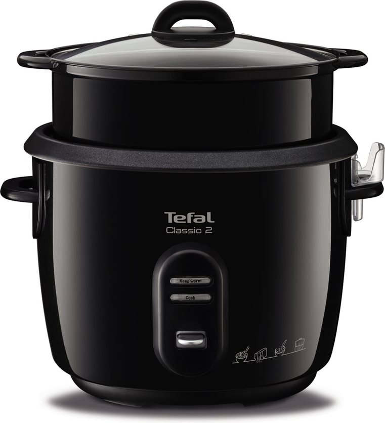 Classic Rice Cooker - Black - 10 Cups