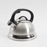 Flintshire 1.75 Qt Whistling Tea Kettle - Brushed Satin - Nylon Handle - Stainless Steel