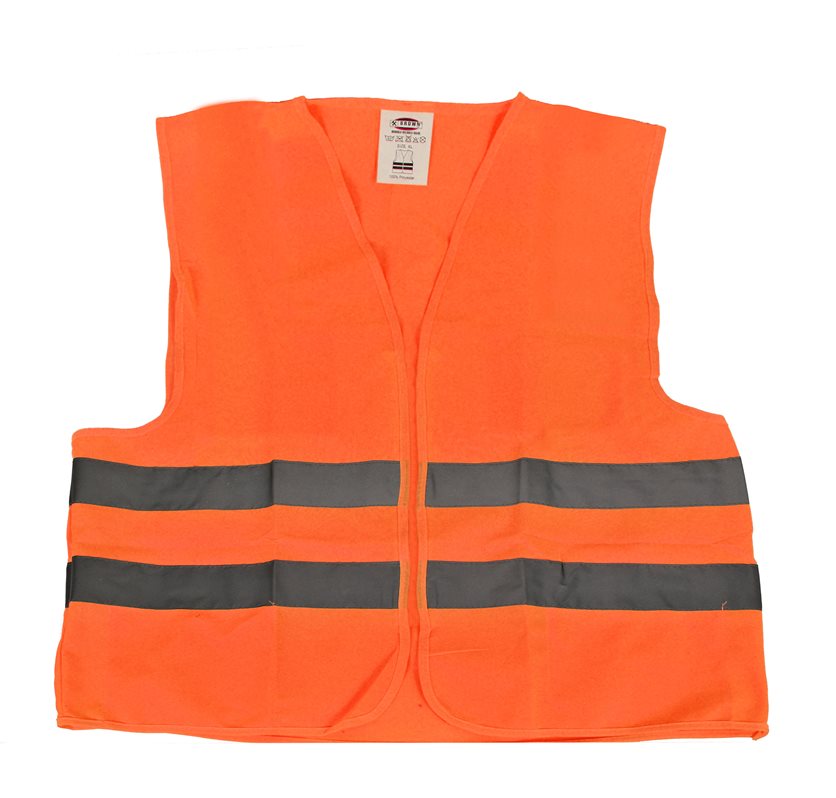 Reflective Safety Vest - Red - M