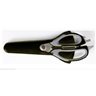 Granger 9 Kitchen Scissors with Magnetic Sheath - Black/Grey.