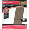 Multi-Surface 9 In. x 11 In. 36 Grit Extra Coarse Sandpaper (25-Pack)