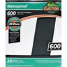 Waterproof 9 In. x 11 In. 600 Grit Ultra Fine Sandpaper (25-Pack)