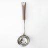 1 pc Ladle - Warm Grey - TPR Handle - SS - O/S