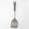 1 pc Slotted Turner - Warm Grey - TPR Handle - Nylon - O/S
