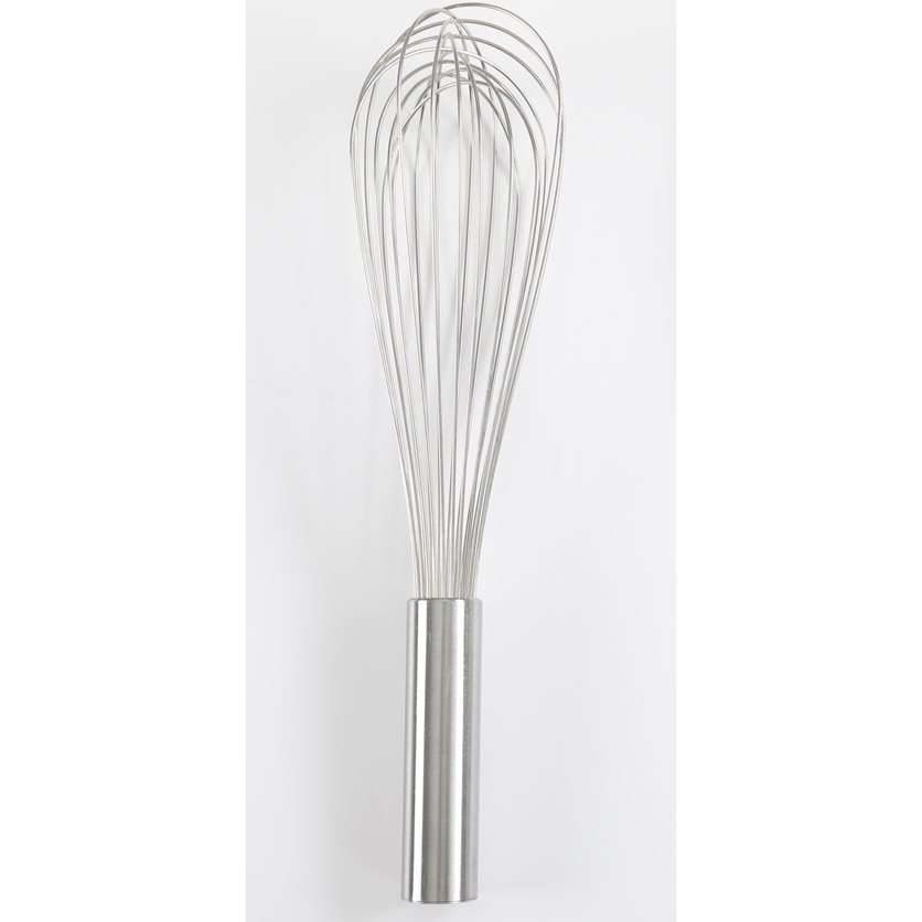 1 pc 12 Balloon Whisk - Satin Finish - Stainless Steel - O/S
