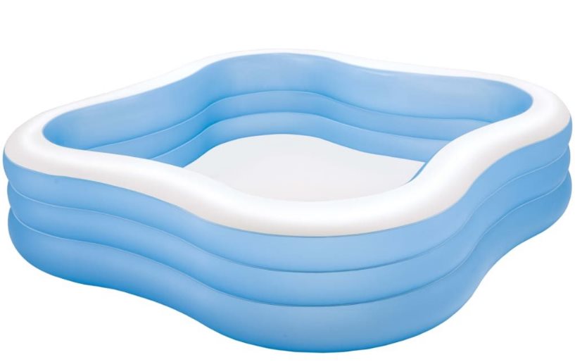 Beach Wave Swim Center Pool - 229x229x56 cm.