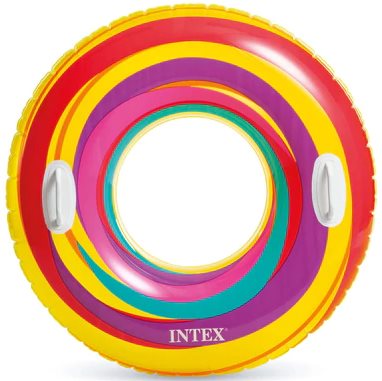Swirly whirly swimming pool with handles Ø 91cm