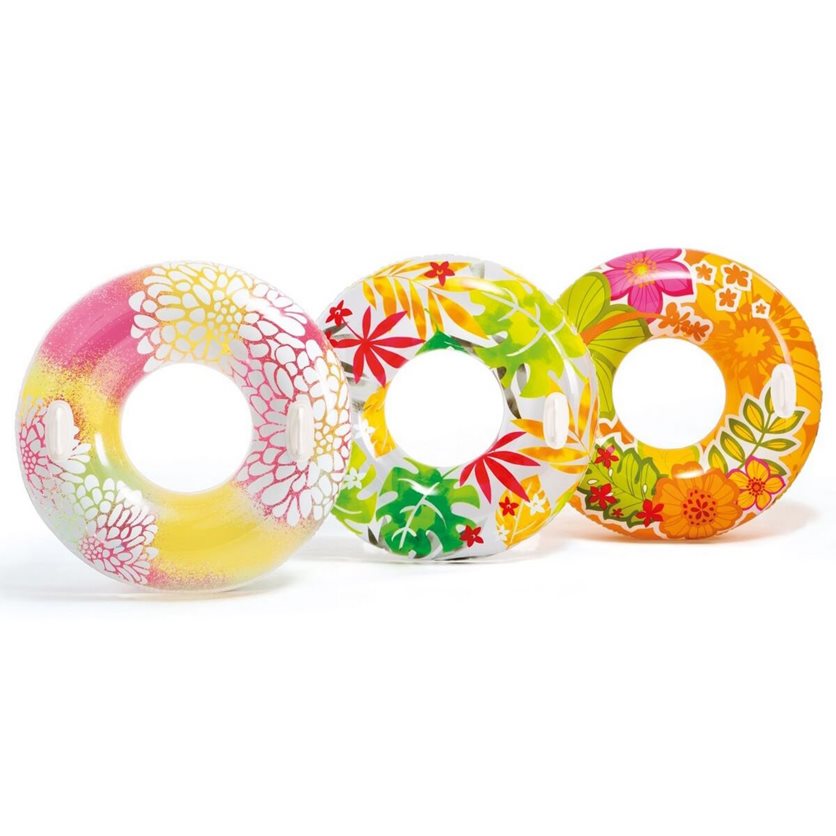 Inflatable Swimming Ring - Transparent (Ø 97 cm)