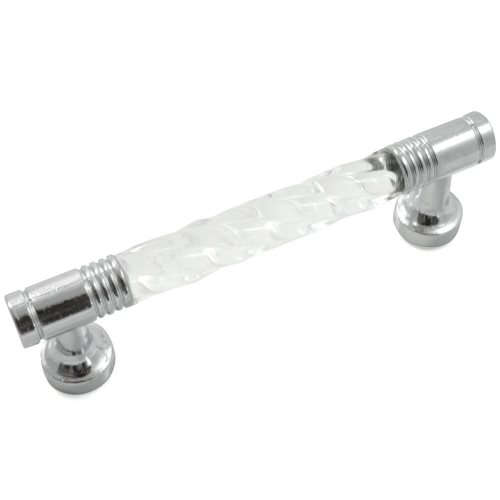3 Acrylic Pull - Acrylic w/ Polished Chrome Legs