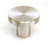 Melrose Stainless Steel Small Flat Top Knob - 1 1/4