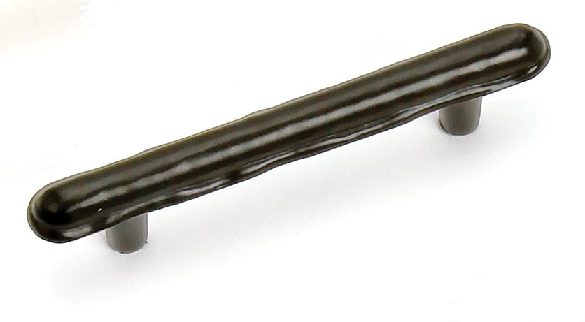 3-Inch Merlot Pull in Iron Black