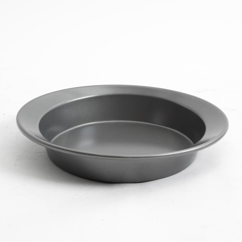 Baker&apos;s Friend 7.5 CS Bake Pan - Charcoal Grey - Round - Nonstick - Carbon Steel - 0.6 mm - O/S