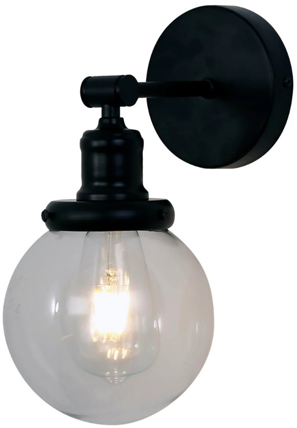 Bathroom Wall Lamp, 1Xe27-40W (Bulb Not Included) 110-240V.
