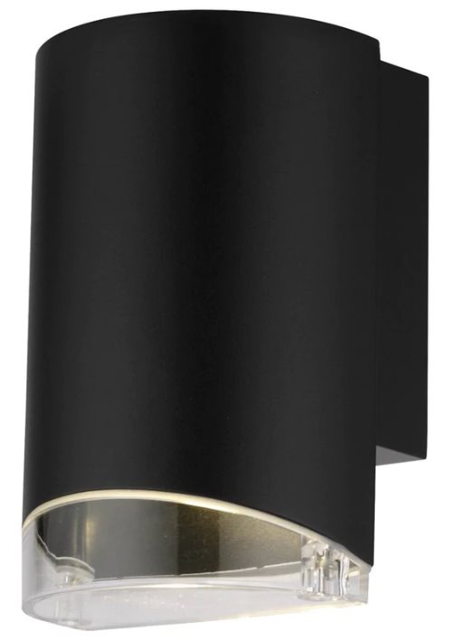 Modern Outdoor Or Indoor Wall Lamp 1Xgu10-25W (Not Included) Ip44 100-240V