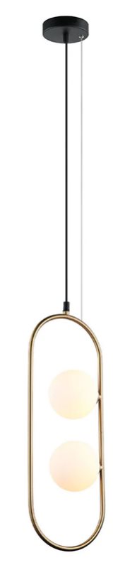 Modern Decorative Pendant Ceiling Lamp 2Xg9-25W 110-240V.