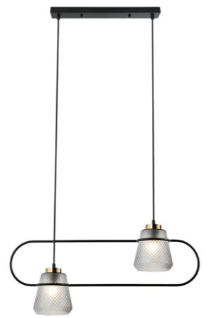 Modern Decorative Pendant Ceiling Lamp 2Xe27-40W-110-240V.