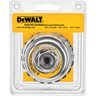 DeWALT 4 In. Knotted 0.020 In. Angle Grinder Wire Brush