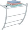 Wall Mounted Towel Holder - White