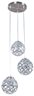 Hanging Lamp Satin Nickel