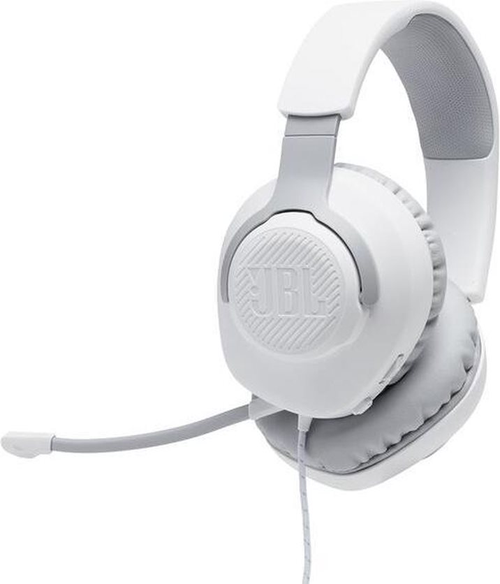 Quantum 100 White Gaming Headphones - Over Ear