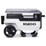 Trailmate Marine Wheeled Cool Box - Black & White