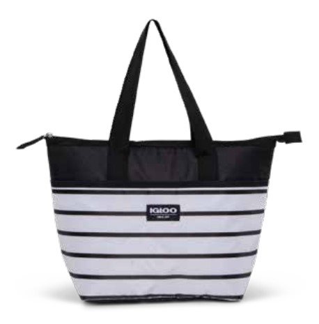 Mini Essentials Cool Bag - Black And White