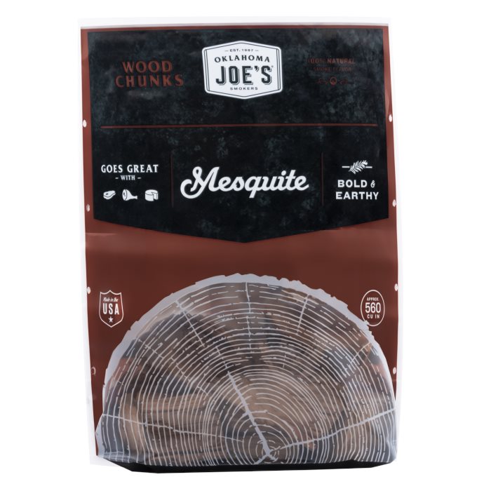 Mesquite Wood Chunks - 8-Pound Bag