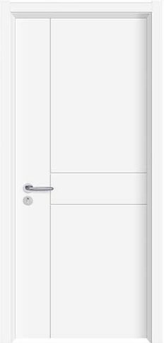 Hollow Core Door, Model WS-W019, White, 211.5x83cm