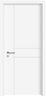 Hollow Core Door, Model WS-W019, White, 211.5x83cm