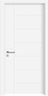 Hollow Core Door, Model WS-W055, White, 211.5x83cm