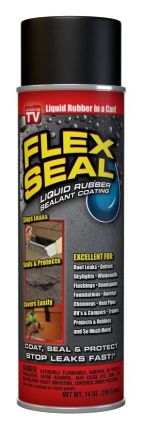 Flex Seal - 14 oz Spray - Black