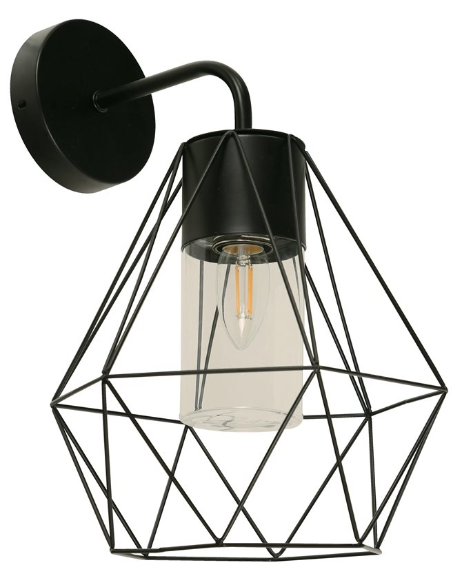Outdoor Wall Lamp Black