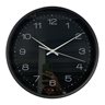 Wall Clock - Round - Black/Grey