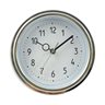 Wall Clock - Round - White/Black/Gold